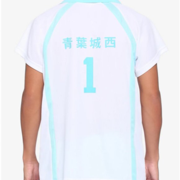 Haikyu!! Aoba Johsai Oikawa Volleyball Uniform Costume Set - Picture 2 of 4